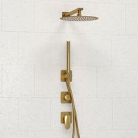 A3651.282.180.259.285.194.286  Встраиваемый комплект для душа с верхней душевой насадкой и лейкой — фото 2, Встраиваемые душевые комплекты