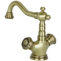 Смеситель для раковины Bronze de Luxe Royal 10218 Бронза — фото 6, Смесители для раковины