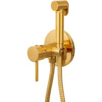 Гигиенический душ со смесителем Remer X-Style X65WBG Золото брашированное — фото 1, Гигиенические души