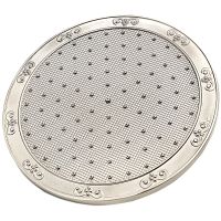 Верхний душ Milacio MC.001.SL / круглый / латунь / потолочный монтаж / серебро — фото 1, Верхние души