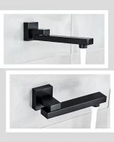 Душевая система ALMAes Tiber TVZ-8805 с термостатом Черная матовая — фото 5, Душевые системы