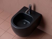 Биде Ceramicanova Play CN3002MB подвесное Черное матовое — фото 10, Биде