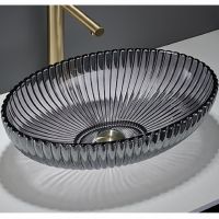 Раковина-чаша CeramaLux 51 GL49A Графит — фото 1, Раковины