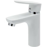 Смеситель для раковины Aringa Рейн AR02011WH Белый — фото 1, Смесители для раковины