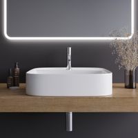 CEZARES Раковина керамическая накладная 50 см, арт-CZR-LFT-50-LVB — фото 6, Раковины накладные