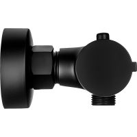 Смеситель для душа Swedbe Mercury 9025B с термостатом Черный матовый — фото 2, Смеситель для душа