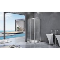 Душевой уголок Good Door Idea CR-100-C-CH 100х100 профиль Хром стекло прозрачное — фото 3, Душевые уголки