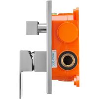 Смеситель для душа Swedbe Platta 5519 Хром — фото 4, Смеситель для душа