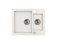 Мойка для кухни ROCK 70 GRANITAL TERRA-G22 780x480x180;1+1/2 с сифоном 1105299, — фото 1, Кухонные мойки