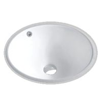 Раковина CeramaLux 43 NY J848 Белая — фото 1, Раковины встраиваемые снизу