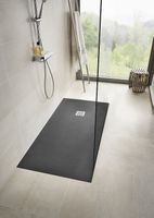 Душевой поддон из композитного материала Roca Terran 160x80 AP10164032001400 Черный — фото 5, Душевые поддоны из искусственного камня