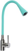 Товар: Смеситель для кухни Accoona A9890K-3 Нержавеющая сталь Бирюзовый - фото 9 Смеситель для кухни Accoona A9890K-3 Нержавеющая сталь Бирюзовый — фото 9, Смесители для кухни