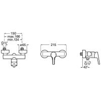 Товар: Смеситель для душа Roca Malva 5A213BC0M Хром - фото 2 Смеситель для душа Roca Malva 5A213BC0M Хром — фото 2, Для душа и ванны