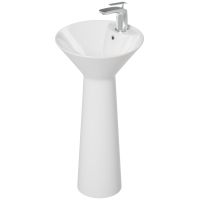 Раковина Laguraty 43 3040W Белая — фото 1, Раковины напольные