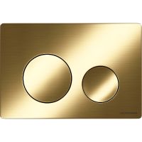 Клавиша смыва Ceramicanova Balance Circle CN12-001BG Брашированное золото — фото 1, Кнопки смыва