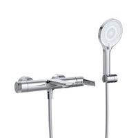 Товар: Смеситель для ванны и душа в комплекте с ручным душем, шлангом и держателем CEZARES LUX-VD-01 - фото 2 Смеситель для ванны и душа в комплекте с ручным душем, шлангом и держателем CEZARES LUX-VD-01 — фото 2, Смеситель для ванны