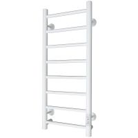 Электрический полотенцесушитель Comfysan Аврора EC-8 80x30 016197 Белый матовый — фото 1, Электрические полотенцесушители