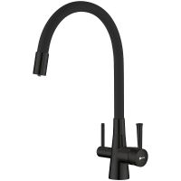 Смеситель для кухни Lemark Comfort LM3075BL085 Черный матовый — фото 22, Смесители для кухни