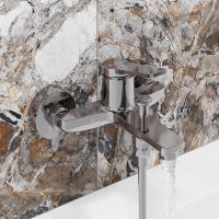 Смеситель для ванны Laparet Nobia Pro N2038102LPT Хром — фото 3, Для душа и ванны