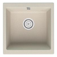 Мойка кухонная Point Бату 45 PN3008BG, светло-бежевый — фото 1, Кухонные мойки