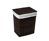 Isar WB-130-M Плетеная корзина для белья с крышкой — фото 1, Корзины для белья