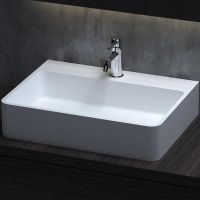 Раковина Salini Ottavia 60 1103201M Белая матовая — фото 1, Раковины накладные