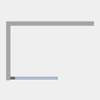 Шторка на ванну Ambassador Bath Screens 70х140 16041102 профиль Хром стекло CrystalPure — фото 2, Шторки для ванной распашные