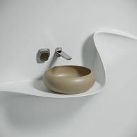 Раковина-чаша Ceramicanova Element 36 CN6050MC Капучино матовая — фото 12, Раковины накладные