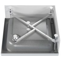 Акриловый поддон для душа Melodia della vita Square 80x80 MTYSQ8080H Белый — фото 3, Акриловые душевые поддоны