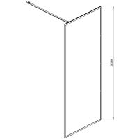 Товар: Душевая перегородка Azario Richmond Walk-in 90 AZ-NAG 6310 900 Black профиль Черный стекло прозрачно - фото 2 Душевая перегородка Azario Richmond Walk-in 90 AZ-NAG 6310 900 Black профиль Черный стекло прозрачно — фото 2, Душевые перегородки