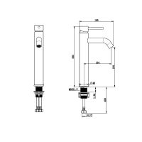 Товар: Смеситель для раковины Bronze de Luxe Scandi 1452W Белый глянцевый - фото 3 Смеситель для раковины Bronze de Luxe Scandi 1452W Белый глянцевый — фото 3, Смесители для раковины