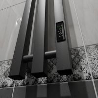 Электрический полотенцесушитель Маргроид Inaro3v профильный 1200x150 Inaro3v-12012-1081-7024 Графито — фото 5, Электрические полотенцесушители