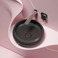 Раковина-чаша Ceramicanova Element 36 CN6050MB Черная матовая — фото 7, Раковины накладные