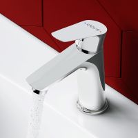 Смеситель для раковины Dorff Prime D40102100 Хром — фото 3, Смесители для раковины