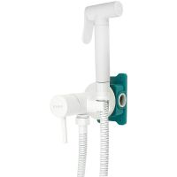 Гигиенический душ со смесителем ALMAes Benito AL-859-06 Белый — фото 1, Гигиенические души