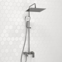 A177.118.065.010.CH Душевой комплект со смесителем — фото 1, Душевые стойки