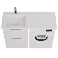 Умывальник Wing 120 L (чаша слева) — фото 5, Мини-раковины