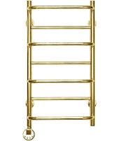 Электрический полотенцесушитель Domoterm Орфей П7 400x700 EL Золото — фото 1, Электрические полотенцесушители