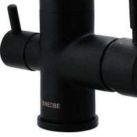 Смеситель для кухни Swedbe Selene Plus 8149 Черный матовый — фото 5, Смесители для кухни