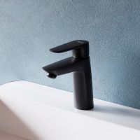 Смеситель для раковины Dorff Prime New D40102122 Черный матовый — фото 3, Смесители для раковины