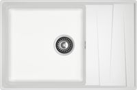 GRANFEST Мойка LEVEL 760L 1-чаша+крыло 760*500 иней арт.GF- — фото 2, Кухонные мойки