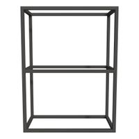 Металлическая двухъярусная сварная подвесная полка CEZARES CADRO-60/30/80-2C-SO-MET-ST — фото 1, Комплектующие для мебели в ванной