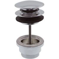 Донный клапан Remer 905CCR114 click-clack Хром — фото 1, Донные клапаны