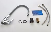 Товар: Смеситель для кухни Ledeme Rainbow 4898-9L Хром Серый - фото 3 Смеситель для кухни Ledeme Rainbow 4898-9L Хром Серый — фото 3, Смесители для кухни