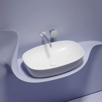 Раковина-чаша Ceramicanova Element 60 CN6049MW Белая матовая — фото 17, Раковины накладные