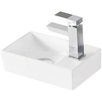 Раковина CeramaLux 30 9048GTL Белая — фото 1, Мини-раковины