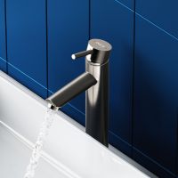 Товар: Смеситель для раковины Dorff Logic D3002102SS Нержавеющая сталь - фото 5 Смеситель для раковины Dorff Logic D3002102SS Нержавеющая сталь — фото 5, Смесители для раковины