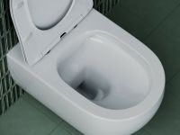 Унитаз Ceramicanova Long CN3015 подвесной с сиденьем Микролифт — фото 5, Подвесные унитазы