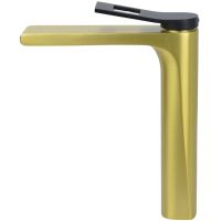 Смеситель для раковины Bronze de Luxe Element EL21GB Матовое золото Черный — фото 7, Смесители для раковины