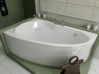 Акриловая ванна Relisan Zoya 140x90 L Гл000001247 без гидромассажа — фото 4, Акриловые ванны